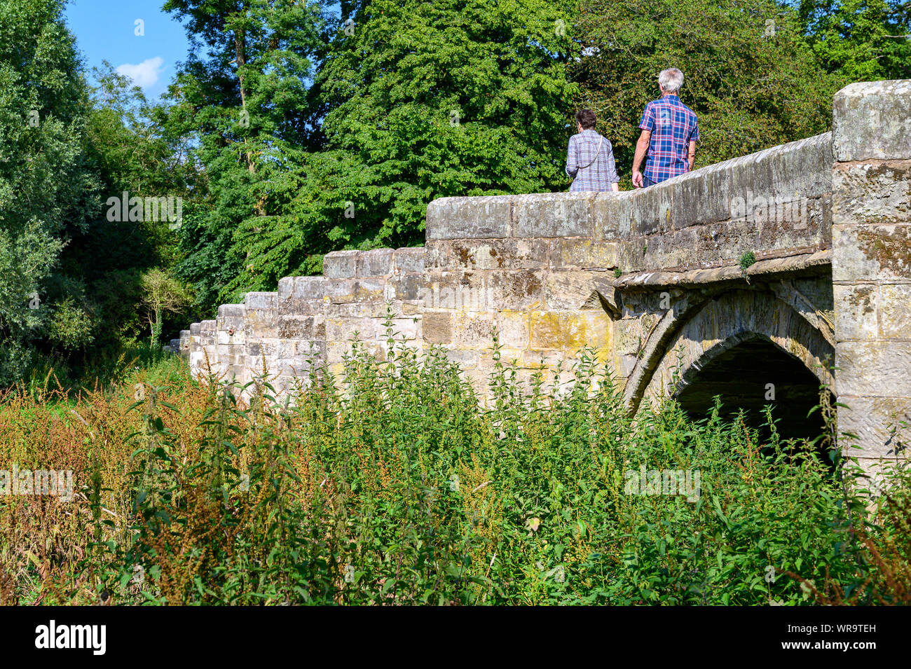 Shugborough Hall, Staffordshire, nelle mani del National Trust Foto Stock