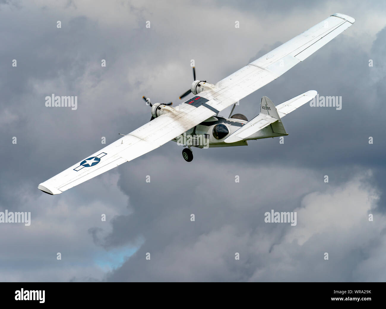 La consolidata costruttiva PBY Catalina Foto Stock