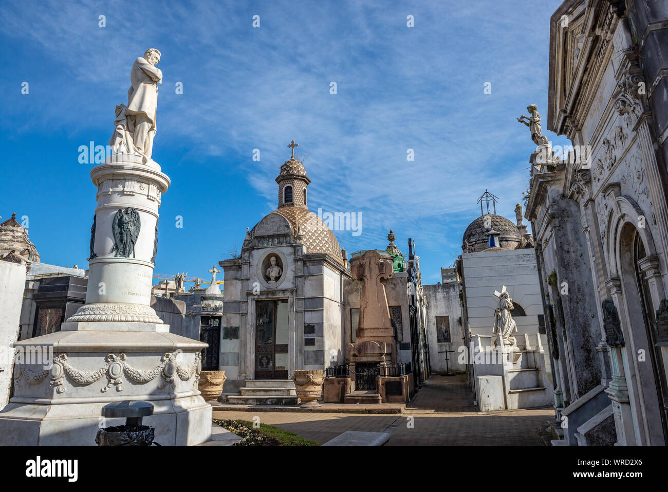 Buenos Aires. Argentina / 07.24.2015. La Recoleta Cemetery in Buenos Aires Foto Stock