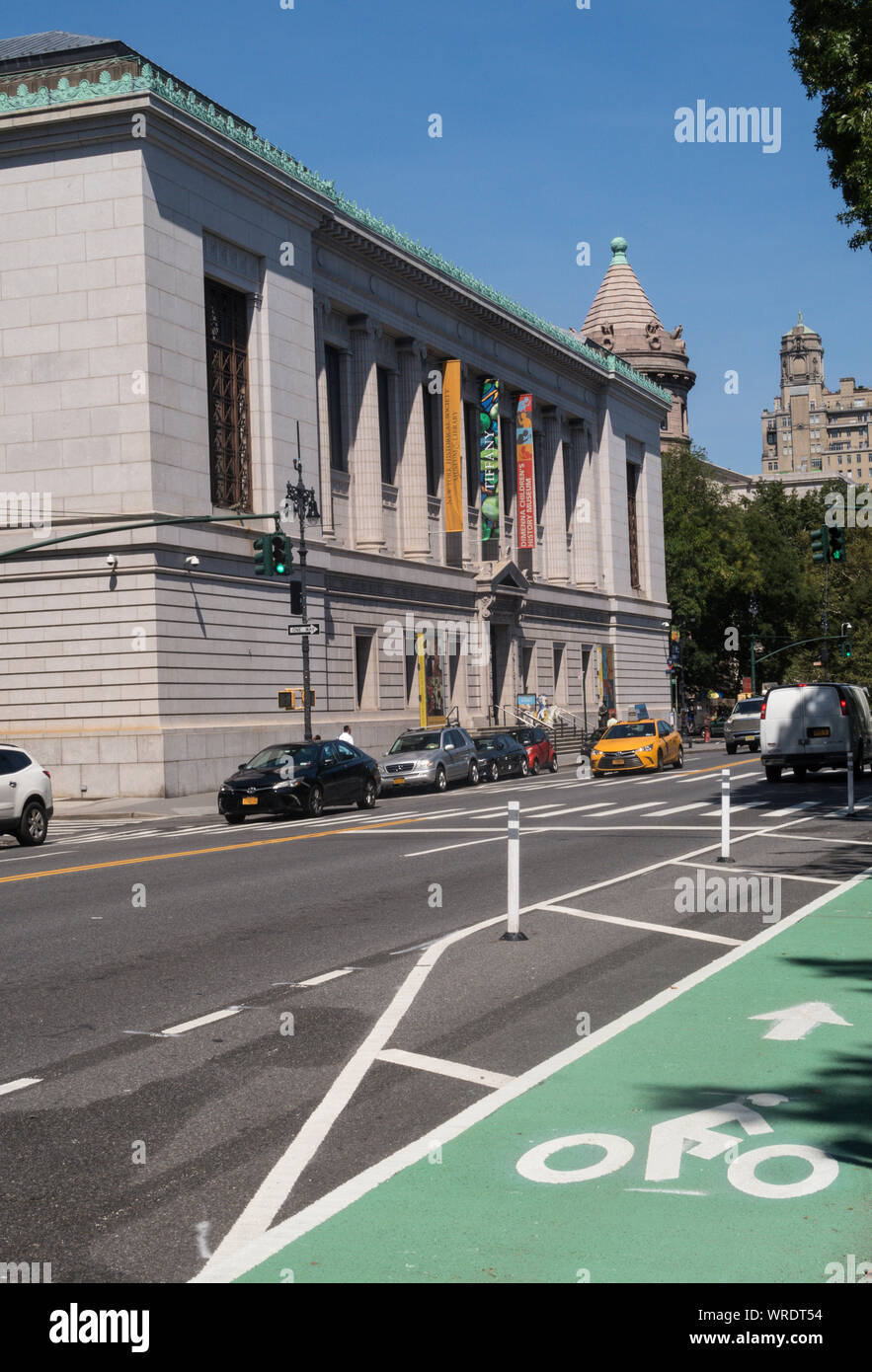 Historical Society di New York museo e biblioteca, 170 Central Park West, NYC Foto Stock