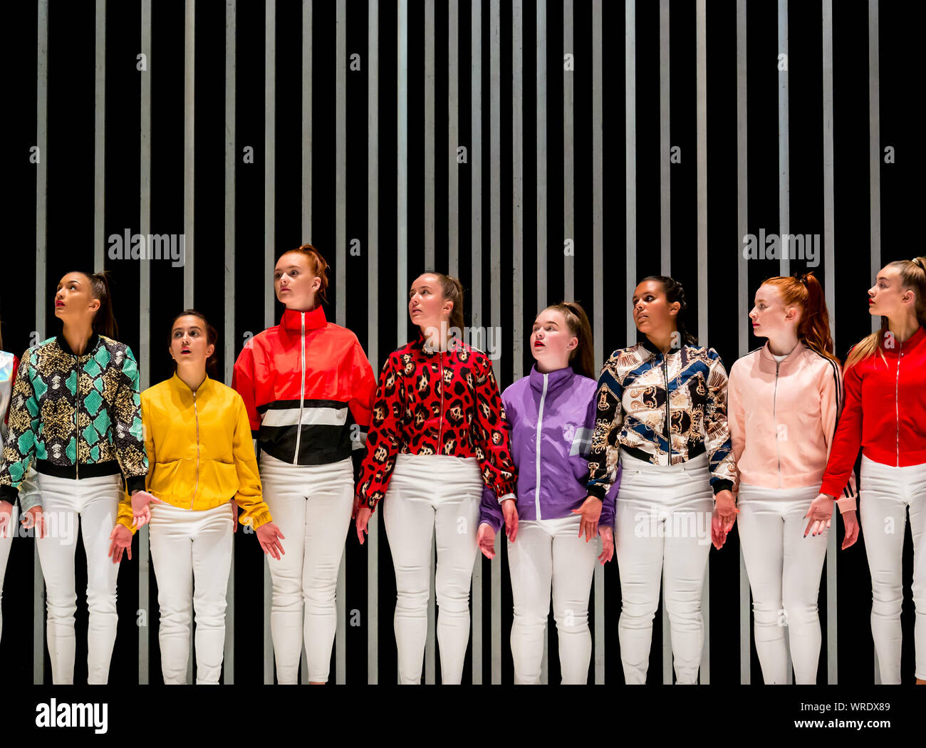 Una Preghiera di Belfast, danza di Oona Docherty con Leith hip-hop danza casa collettiva di Jack, l'esercito di zucchero, Edinburgh International Festival Foto Stock