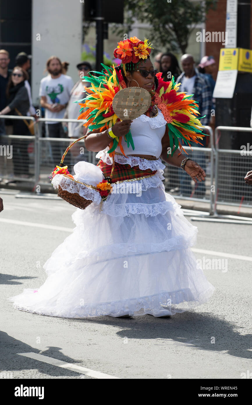 Hackney West Indian Carnival Londra Foto Stock