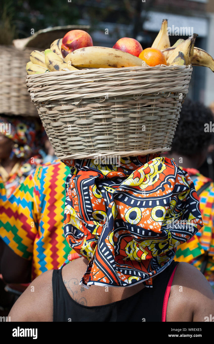 Hackney West Indian Carnival Londra Foto Stock