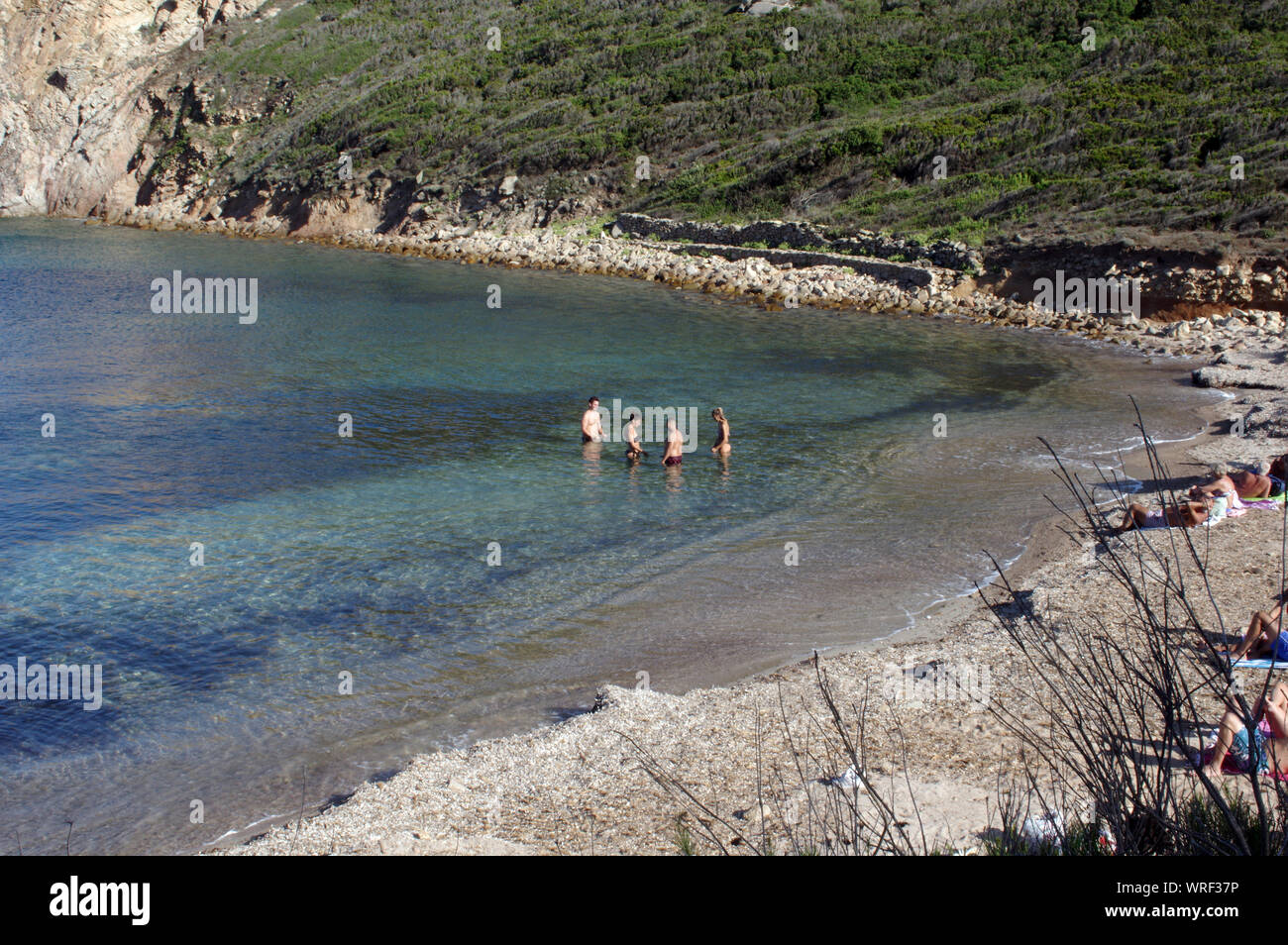 Santa Teresa Gallura Sardegna, Italia. Cala Sambuco beach Foto stock - Alamy