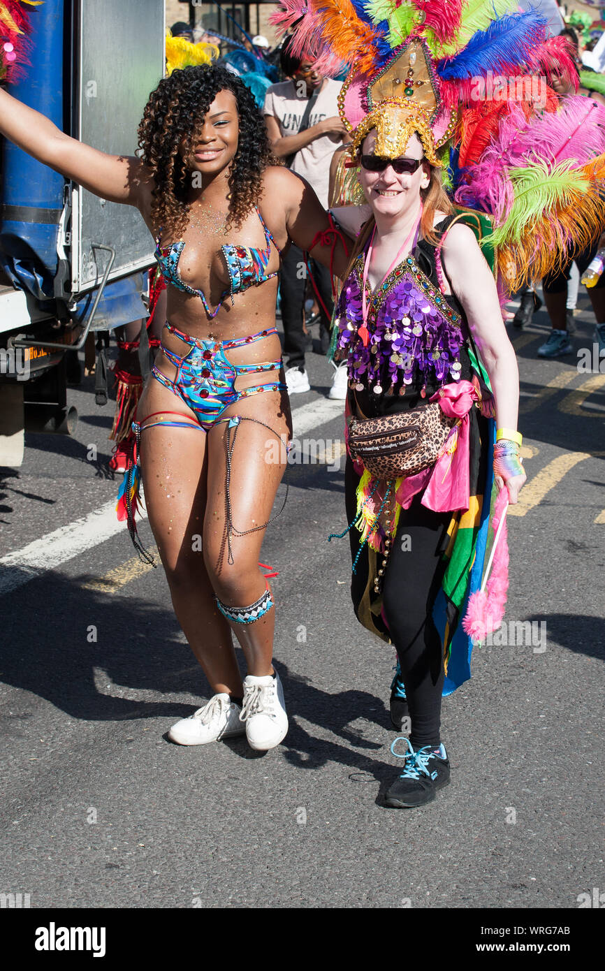 Hackney West Indian Carnival Londra Foto Stock