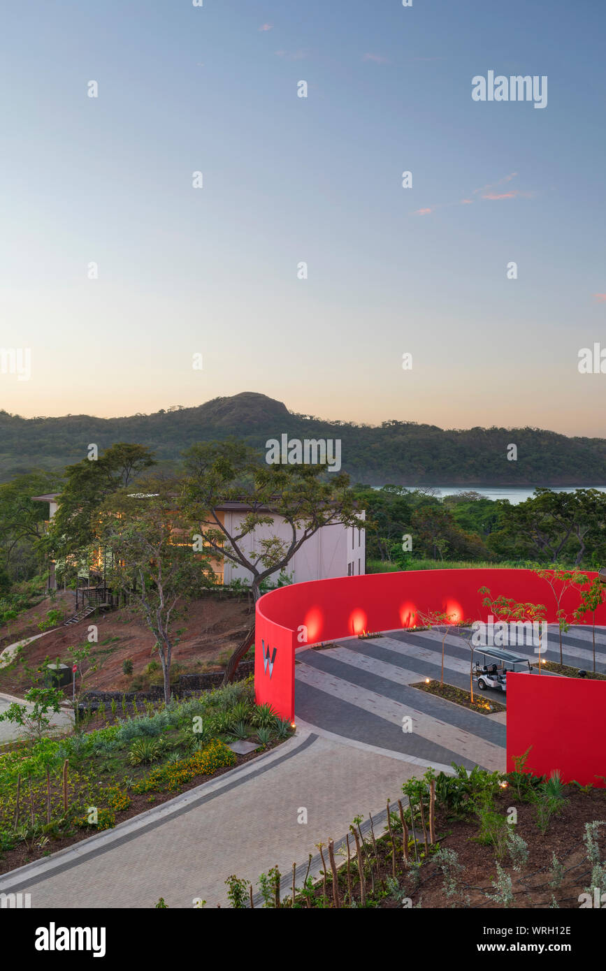 W Costa Rica Foto Stock
