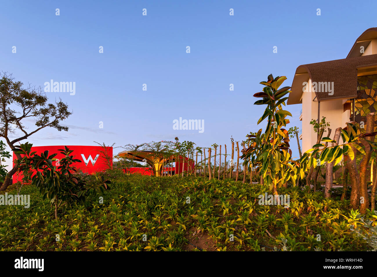 W Costa Rica Foto Stock