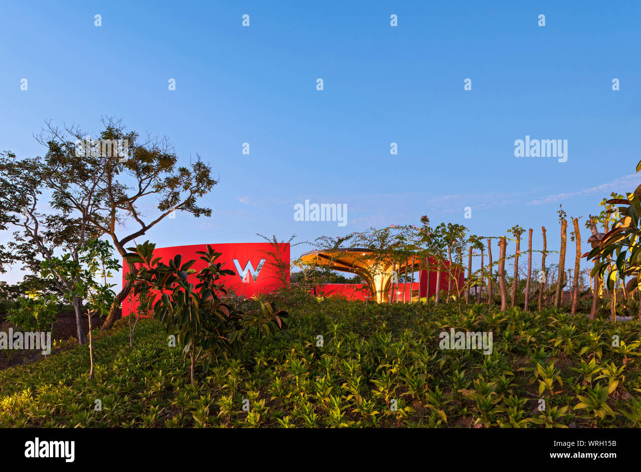 W Costa Rica Foto Stock