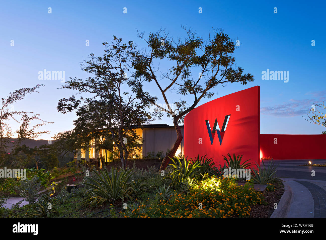 W Costa Rica Foto Stock