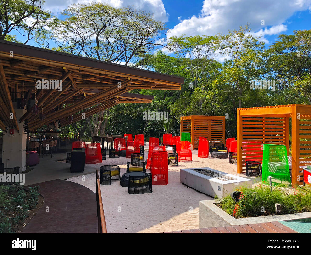 W Costa Rica Foto Stock