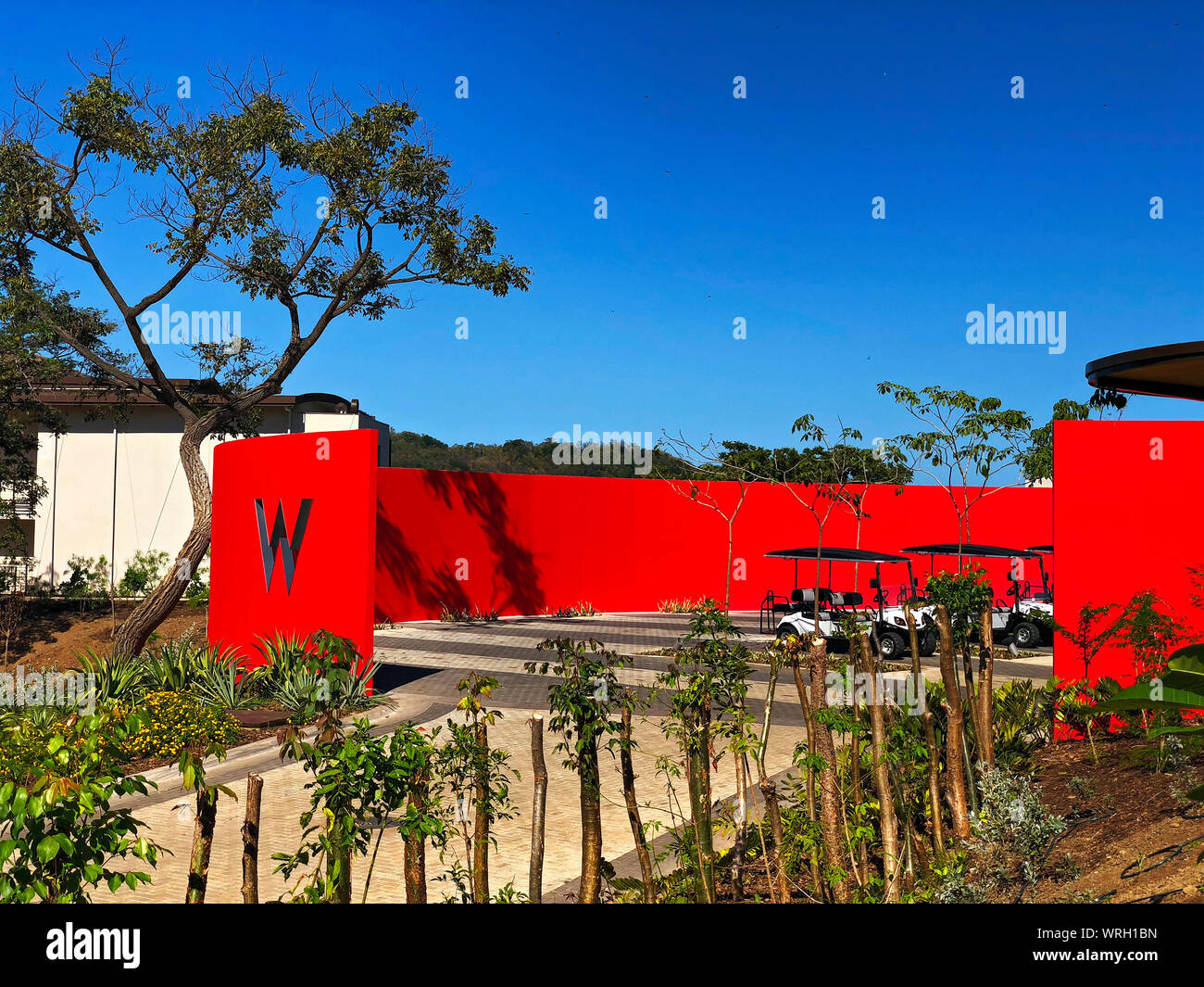 W Costa Rica Foto Stock