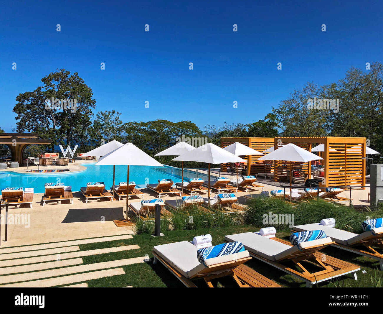 W Costa Rica Foto Stock