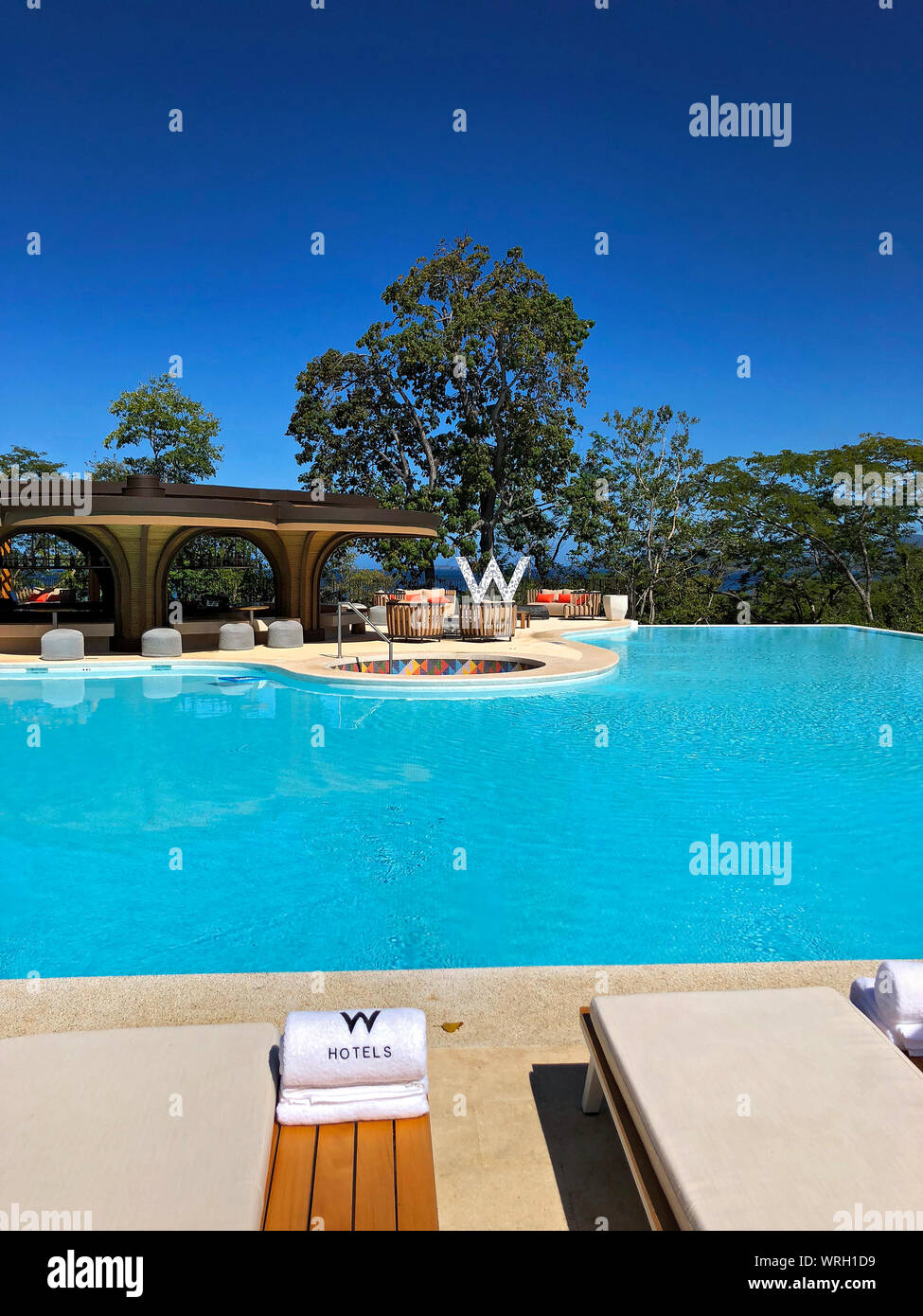 W Costa Rica Foto Stock