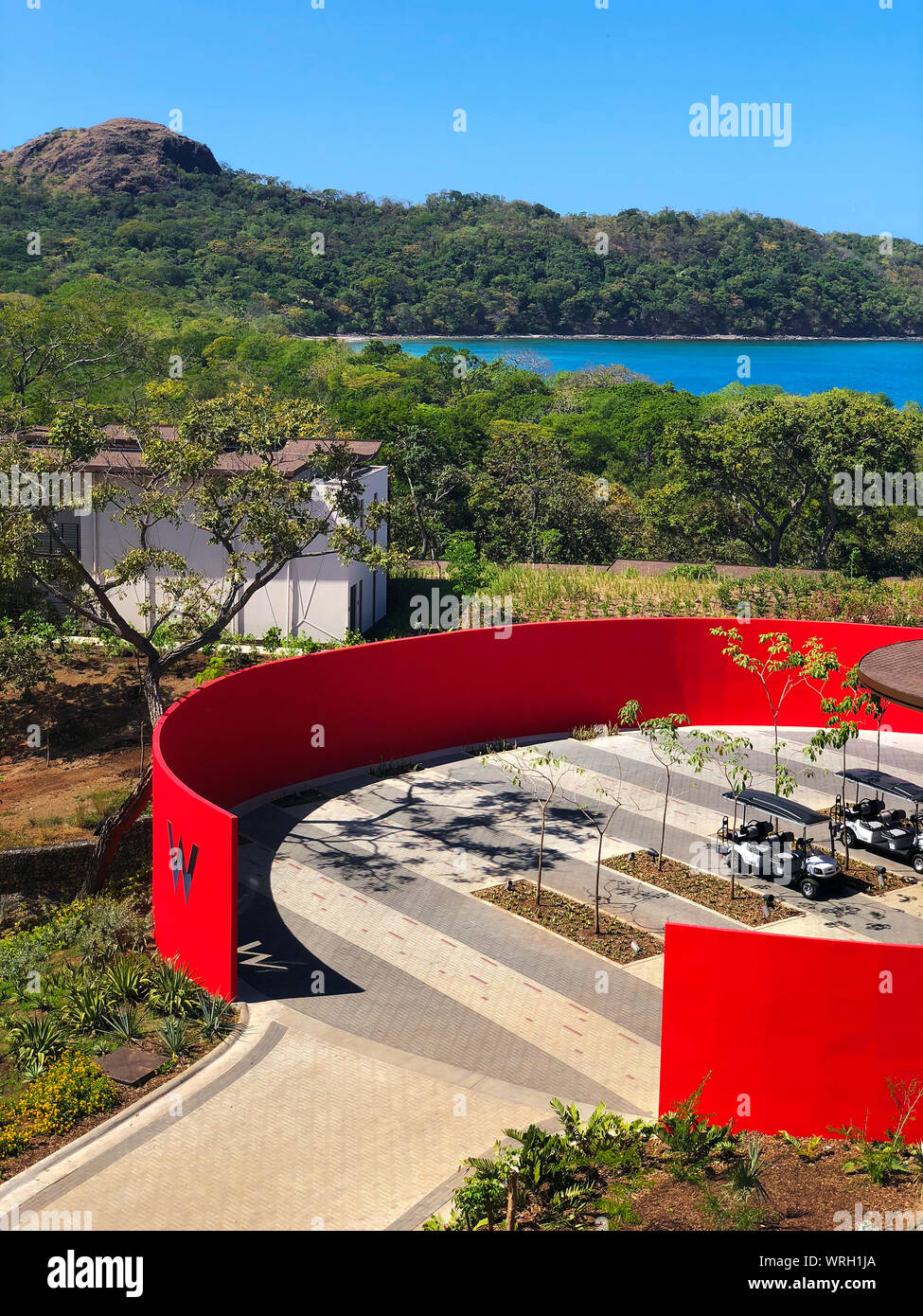 W Costa Rica Foto Stock