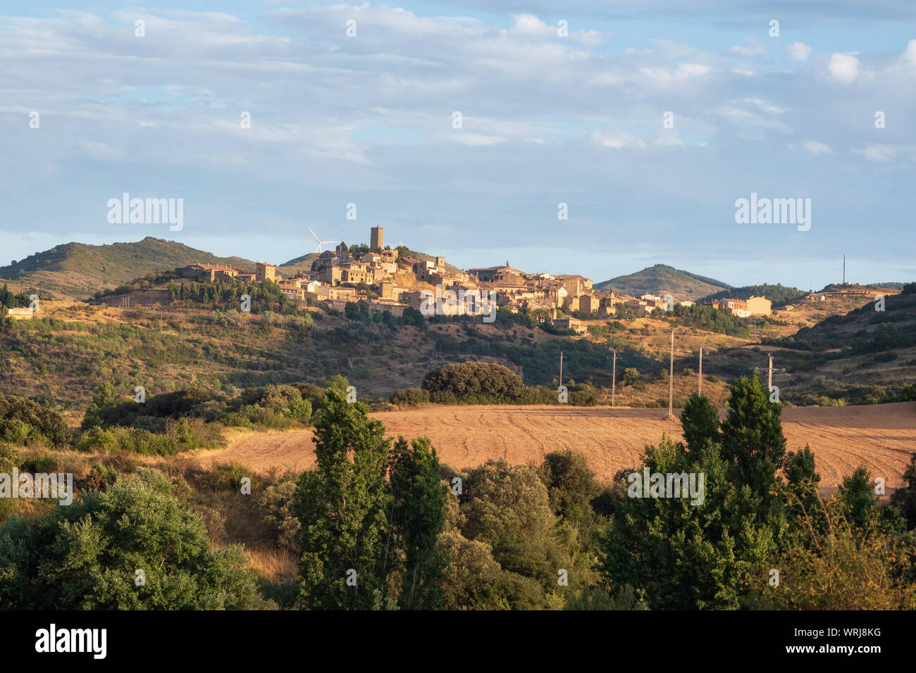 Sos Del Rey Catolico a Saragozza, Aragona, Spagna . Foto Stock