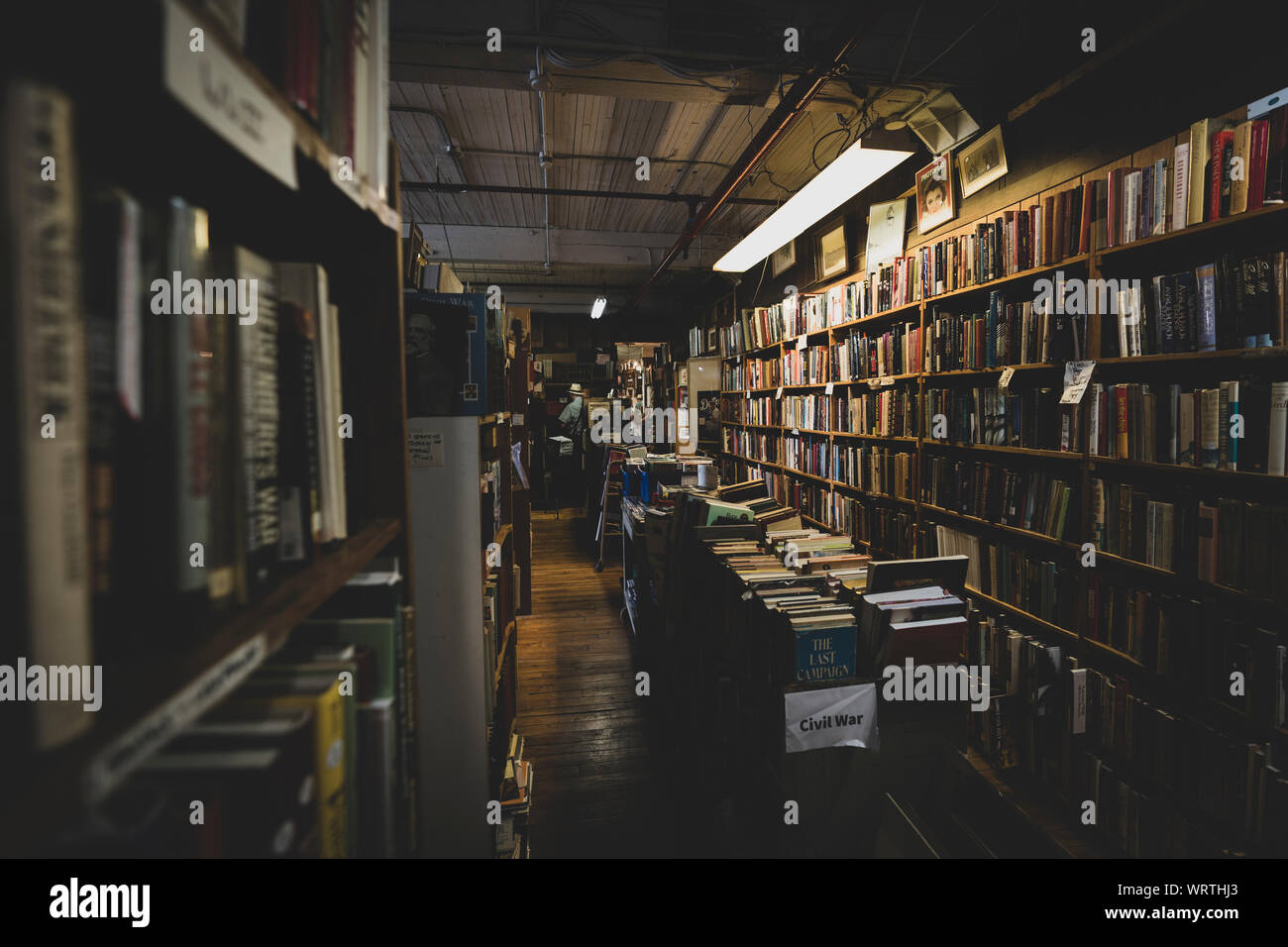 John K. re utilizzato e rare bookstore di Detroit, Michigan Foto Stock