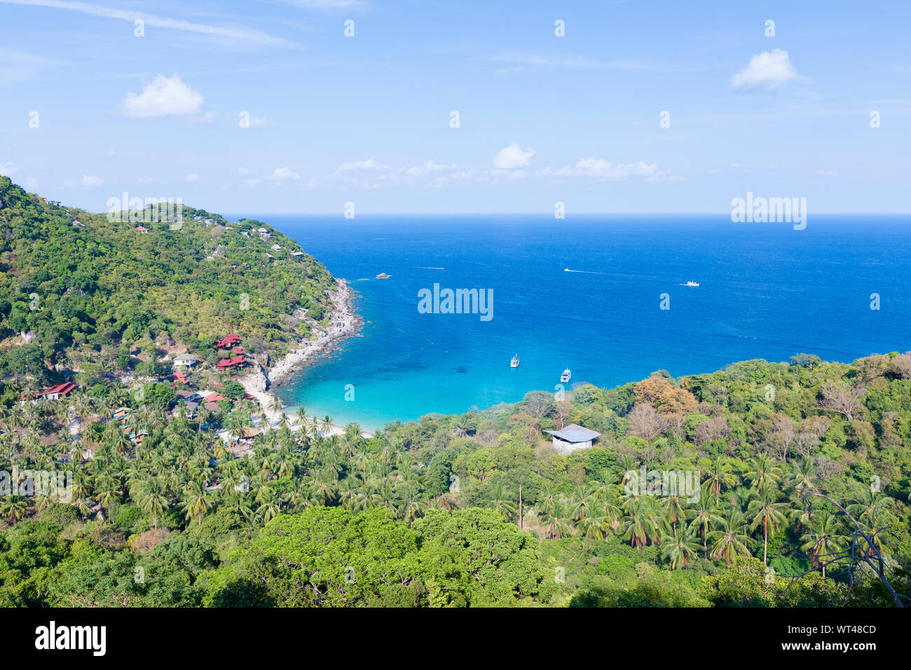 Aow Leuk bay, Koh Tao, Thailandia Foto Stock