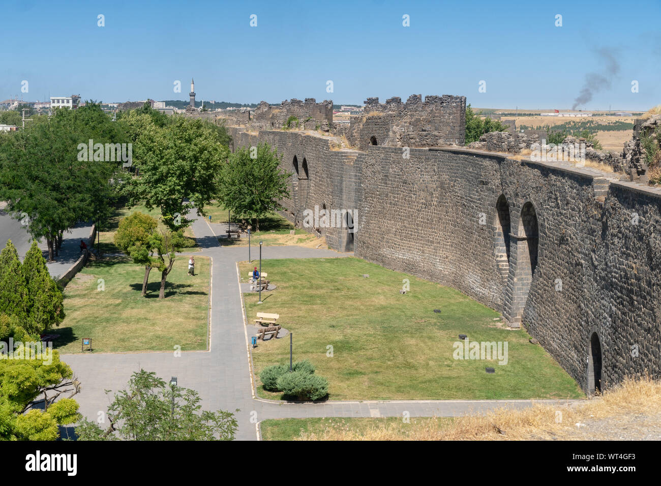 Diyarbakir Città Vecchia nel nord del Kurdistan, Turchia Foto Stock