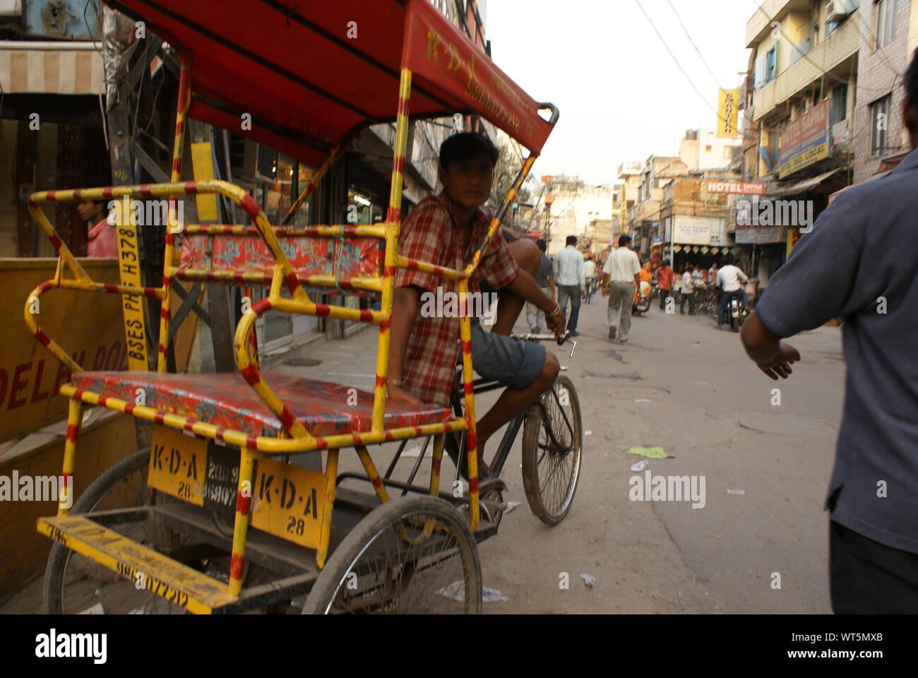 La Vecchia Delhi, Varanasi, India Foto Stock