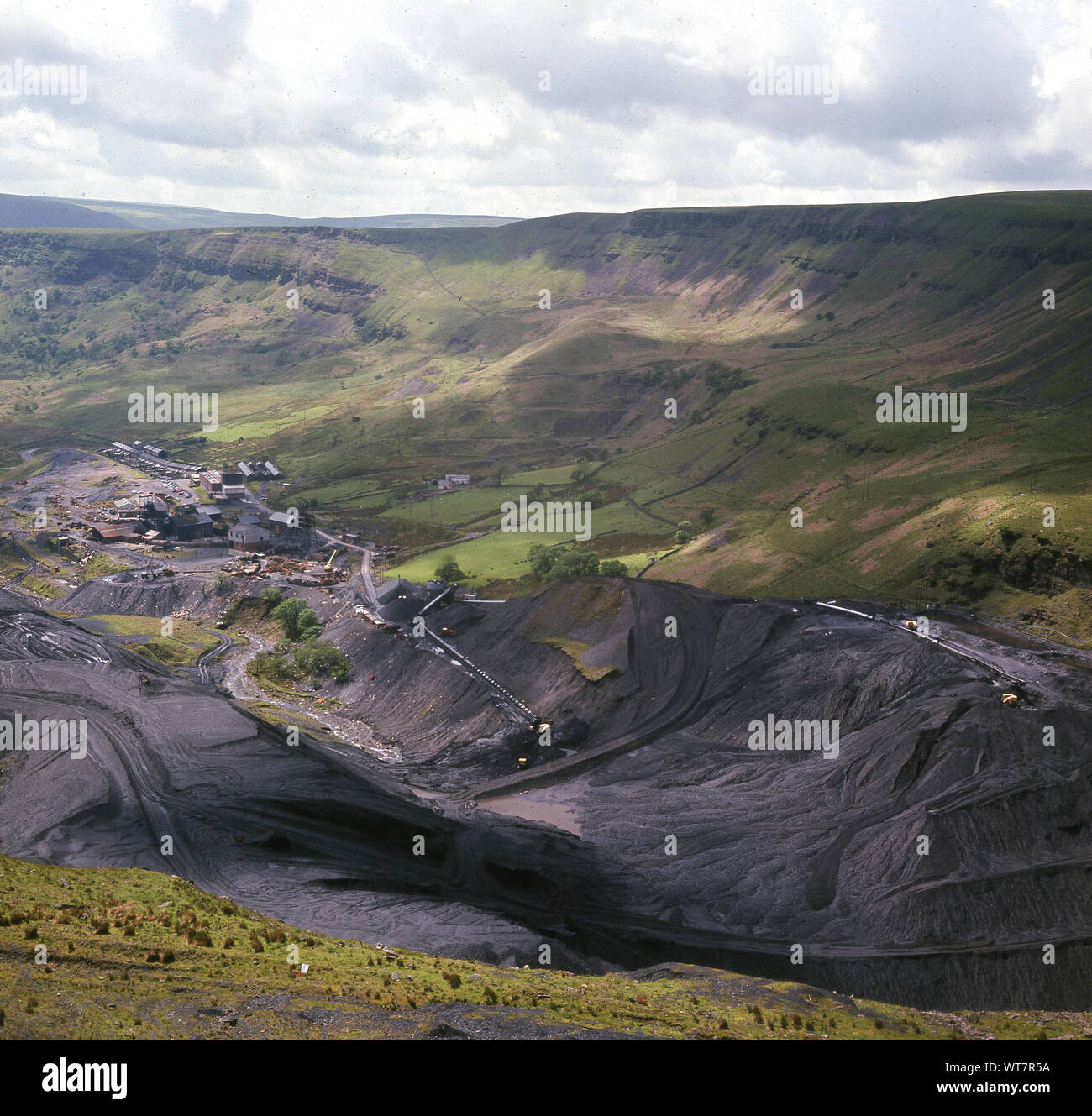 1889-1986-LTD ED Print-Pit foto-L/' Estrazione del Carbone Cadeby miniera di carbone