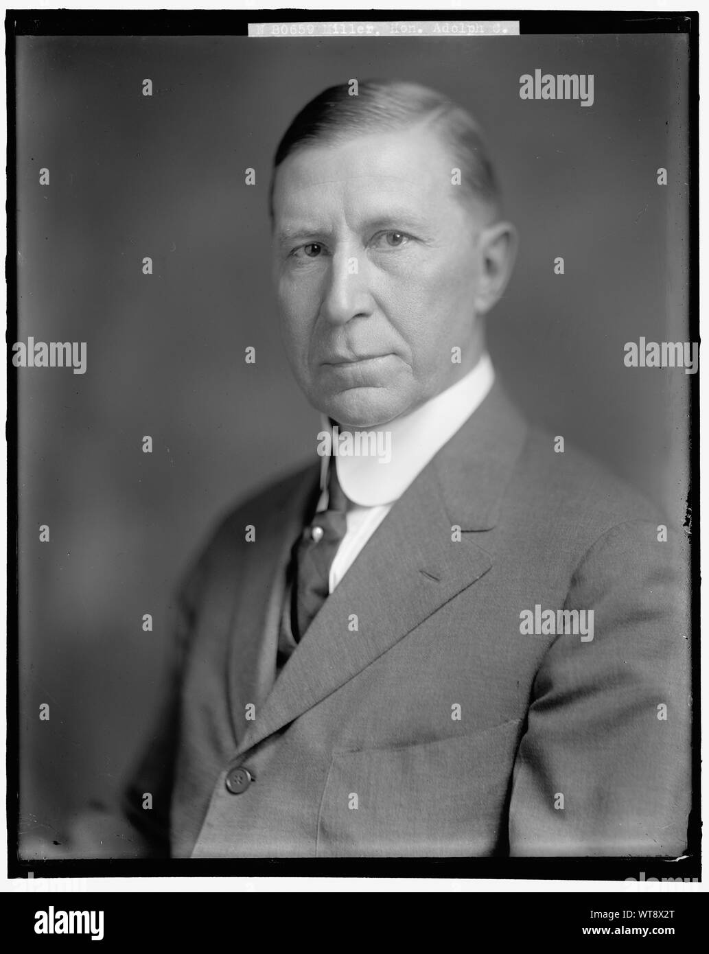 MILLER, ADOLPH C. onorevoli Foto Stock