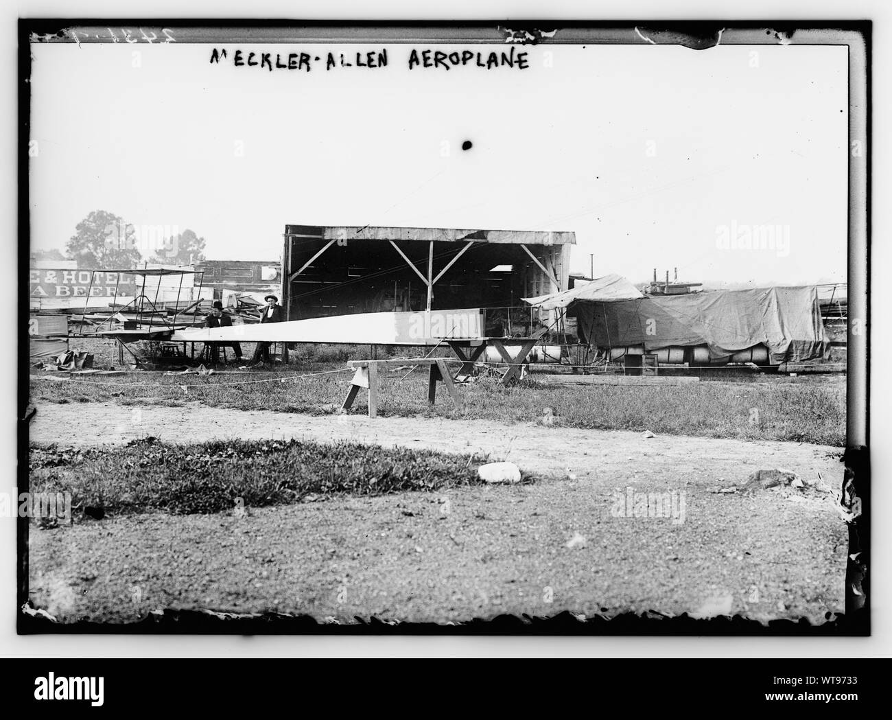 Meckler-Allen aeroplano Foto Stock