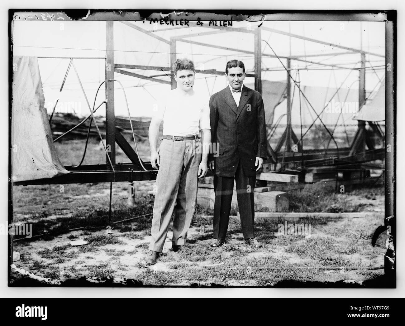 Meckler-Allen aeroplano Foto Stock