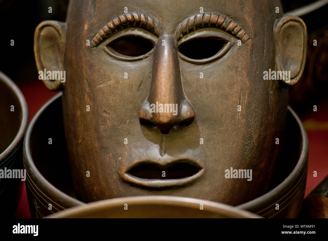 Souvenir buddista per la vendita in un LehÂ bazar Foto Stock