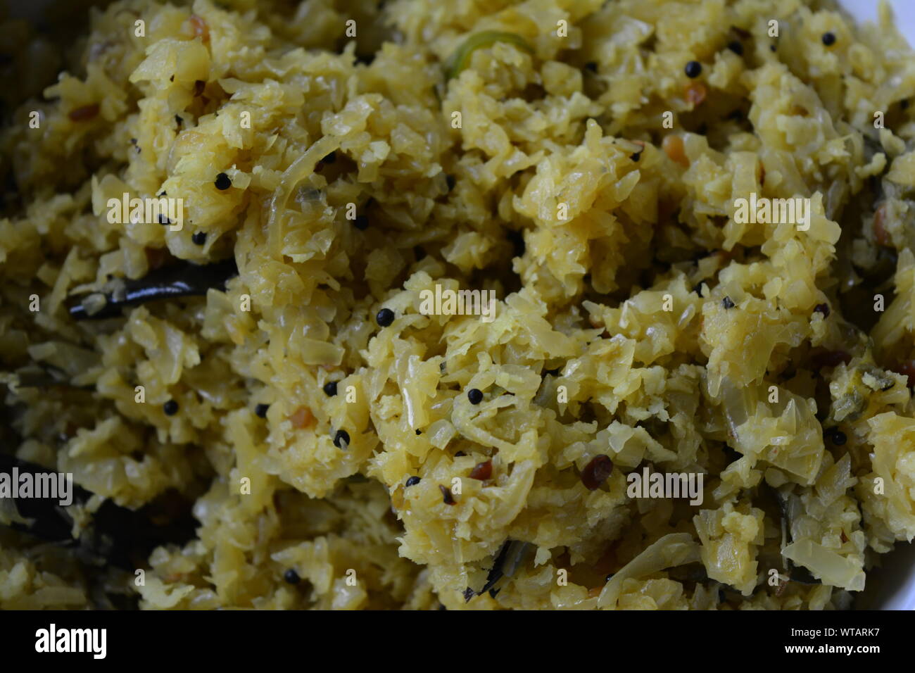 Curry tradizionale del Kerala India Foto Stock