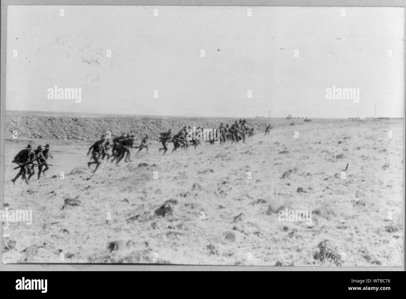 Messicano-campagna negli Stati Uniti dopo la Villa, 1916 Foto Stock