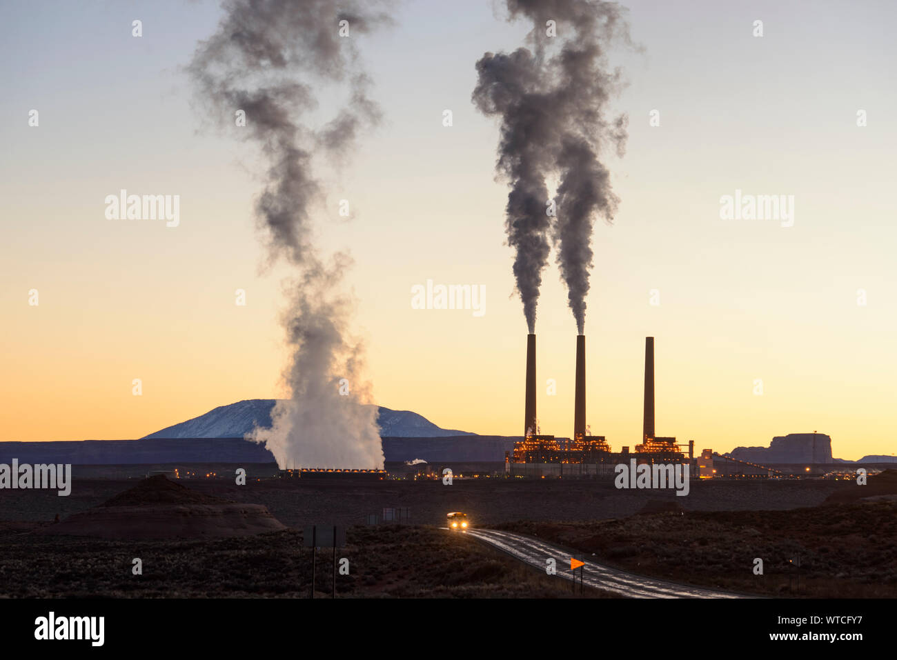 Navajo stazione di generazione a Alba, Pagina, Arizona, Stati Uniti d'America Foto Stock