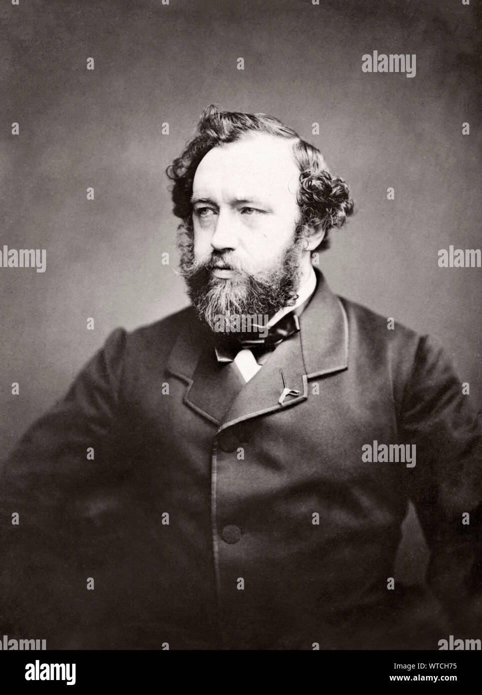 Antoine-Joseph 'Adolphe Sax" (1814 - 1894) era un inventore belga e musicista che ha creato il sassofono nei primi 1840s, i brevetti in 1846. Egli Foto Stock