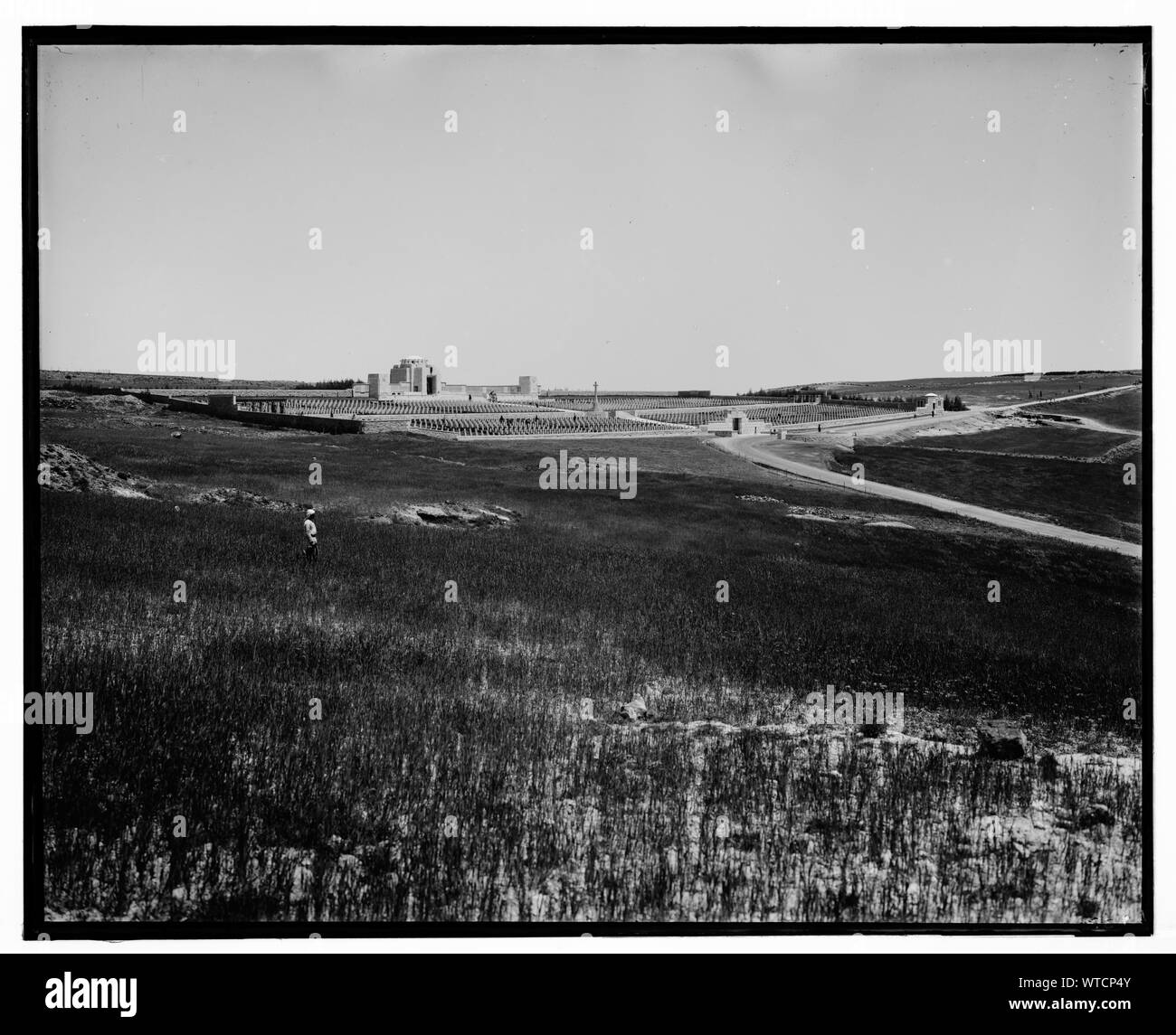 Il cimitero militare su Mt. Scopus, Gerusalemme, #1 Foto Stock