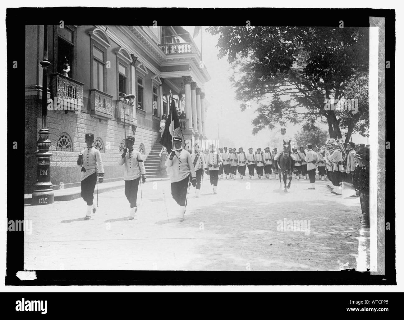 Collegio Militare, Rio de Janeiro, Brasile, recensione di cadetti Foto Stock