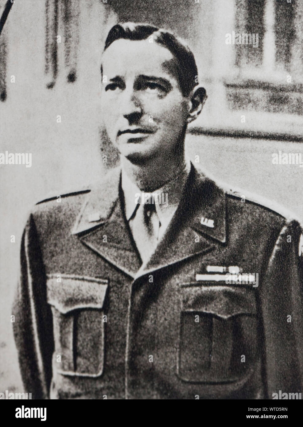 Marchio generale Clarck, che ha portato i colloqui con il francese le autorità militari in Algeria a una conclusione positiva. Foto Stock