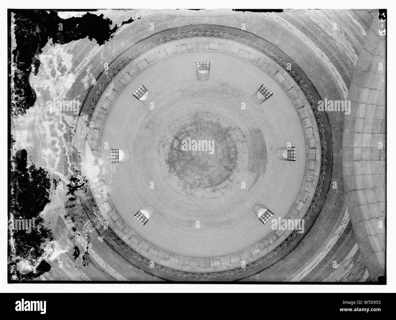 Militare il cimitero di guerra, Mt. Scopus, Gerusalemme, la cappella Foto Stock