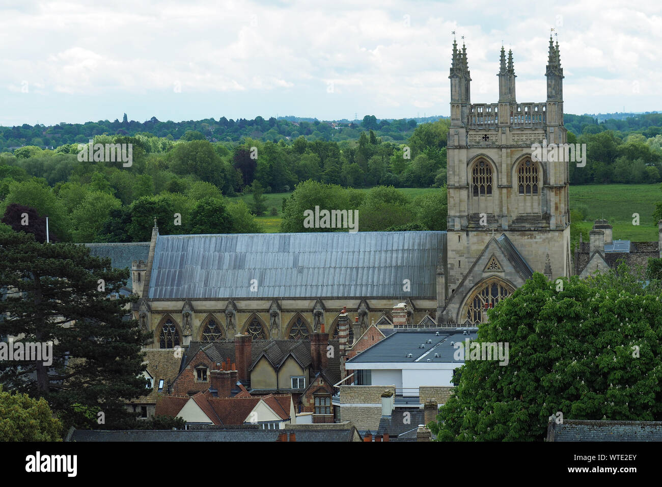 Merton College Chapel, Oxford, Anglia, Regno Unito, Europa Foto Stock