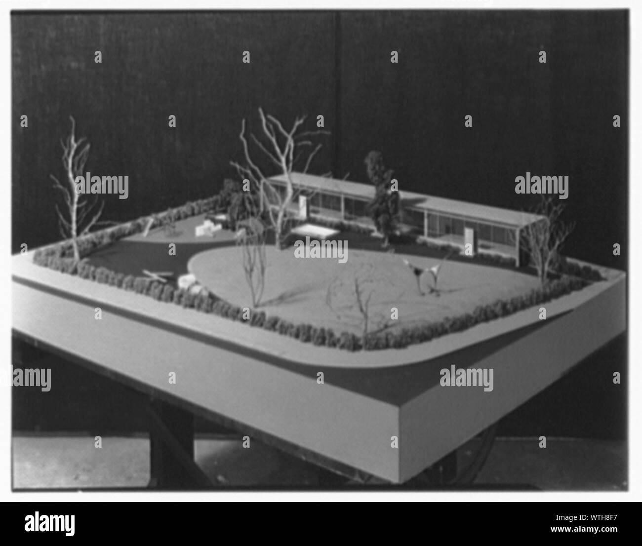Modello di Cherry Lane Scuola, Carle Pl., Long Island. Foto Stock