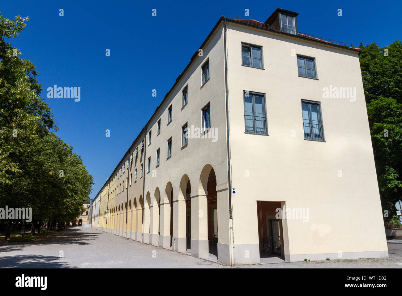 Il Churfürstlichen Gallerie, casa del Deutsches Theatermuseum (storia del teatro) di Monaco di Baviera, Germania. Foto Stock