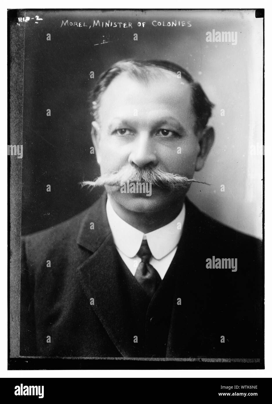 Morel, ministro delle Colonie Foto Stock