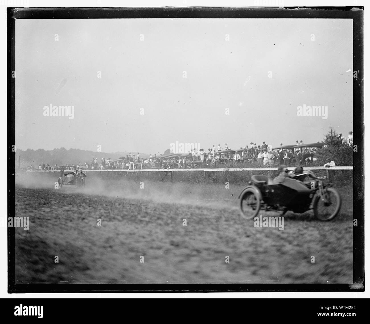 Gare motociclistiche, Benning, Md. Labor Day, 1916 Foto Stock
