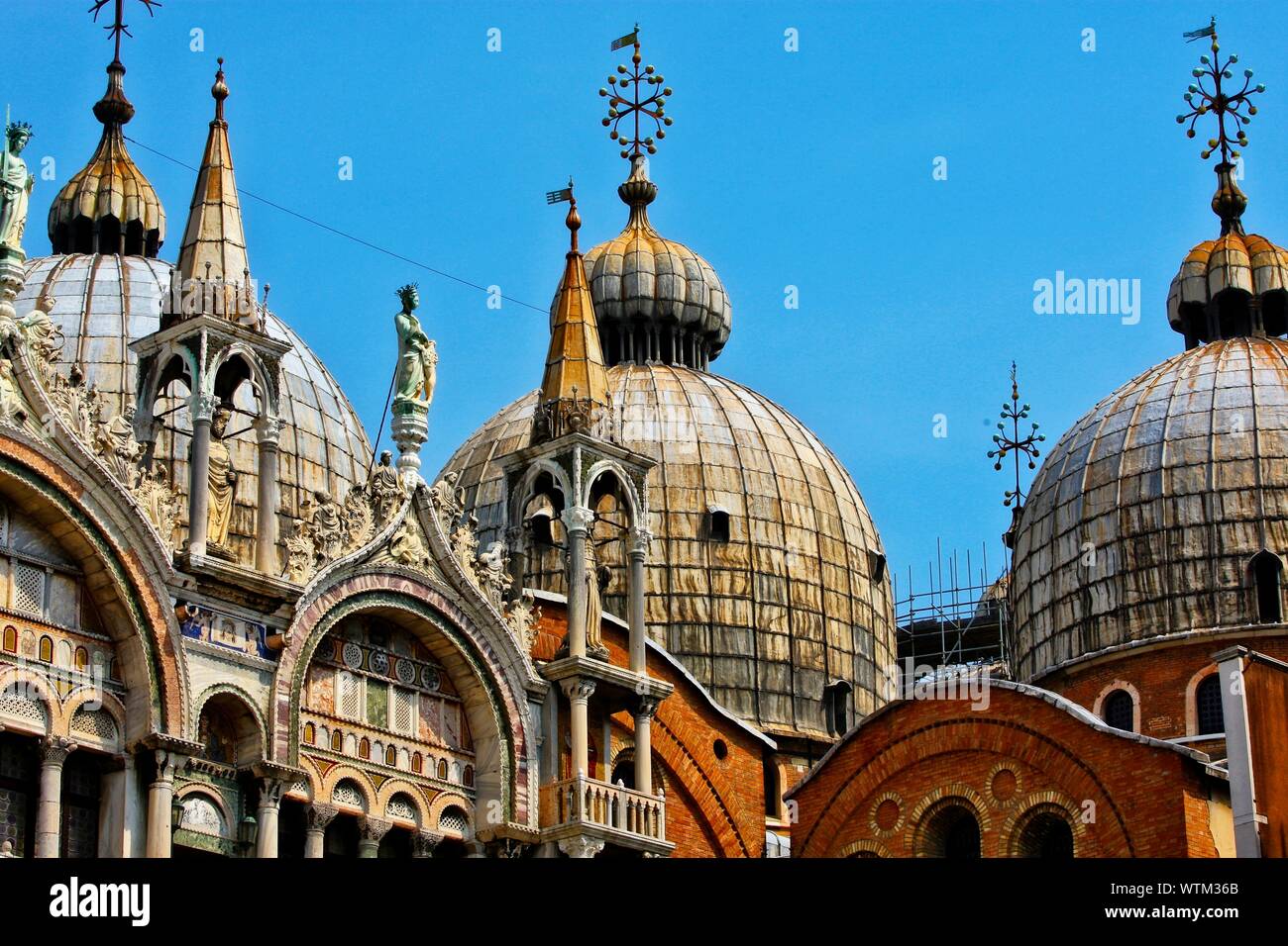 Basilica di San Marco a Venezia, Italia Foto Stock