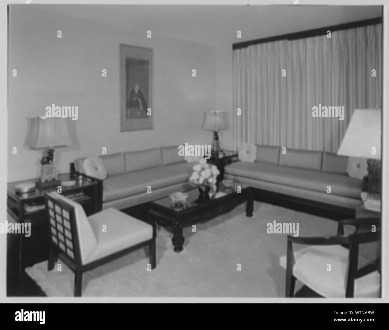 Il sig. e la Sig.ra Charles A. Greenfield, residenza alla casa imperiale, E. sessantanovesima St., New York City. Foto Stock