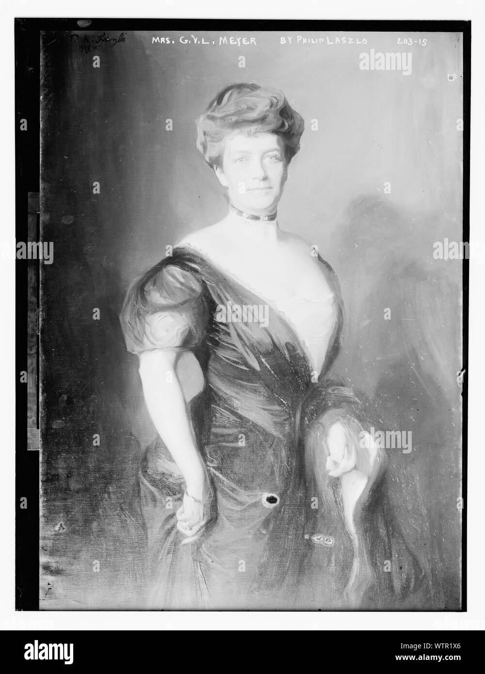 La sig.ra G.V.L. Meyer Foto Stock