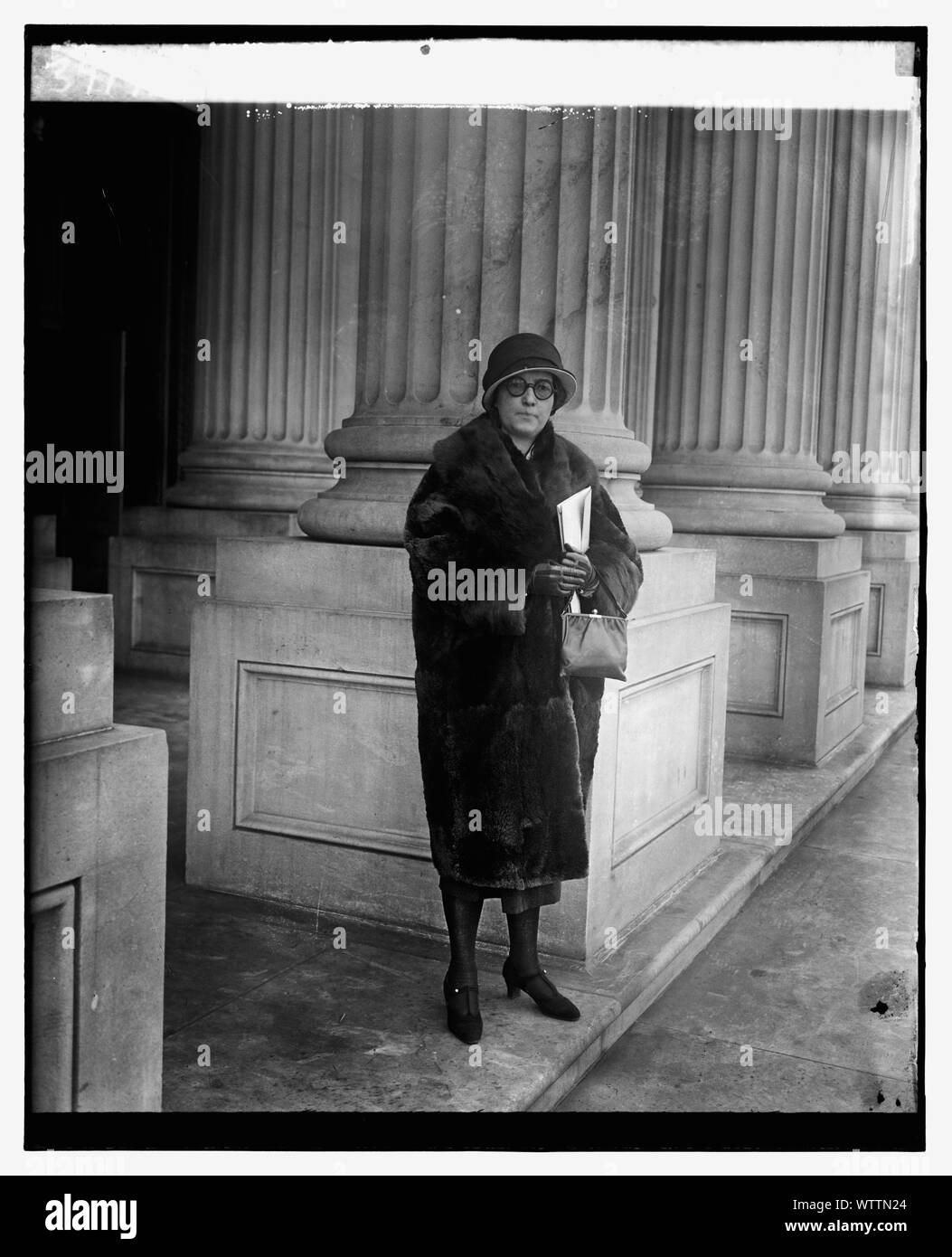 La sig.ra R. W. Imbrie Foto Stock