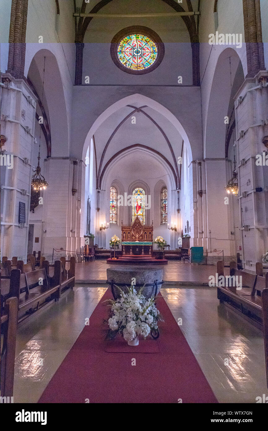 All'interno della Cattedrale di Riga, Riga, Lettonia Foto Stock