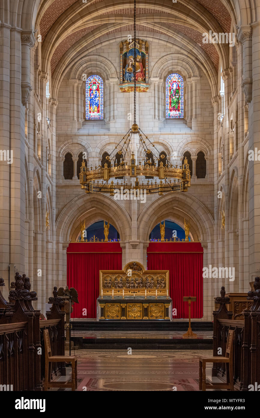 Buckfast Abbey interno Foto Stock