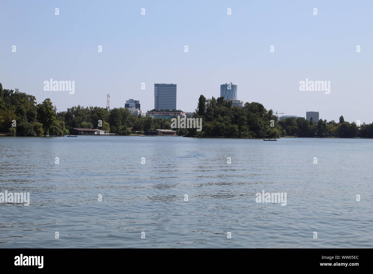 Immagini dal parco Herastrau Foto Stock