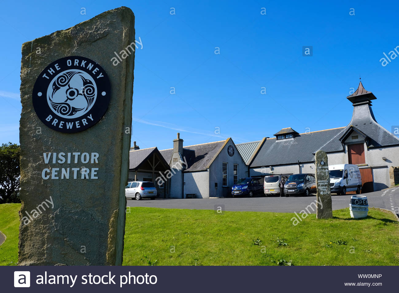 L'Orkney Brewery Visitor Center, isole Orcadi Scozia Scotland Foto Stock