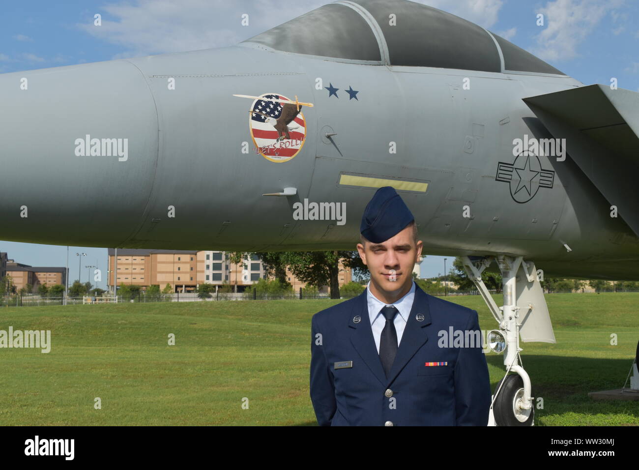 Nuovo Airman Foto Stock